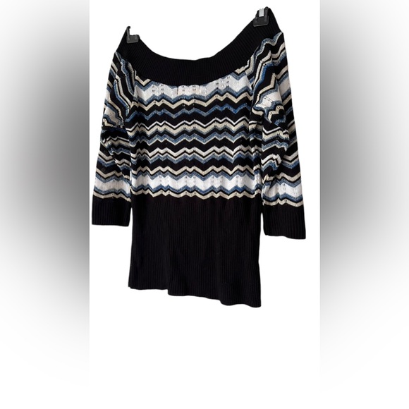 Baby Phat Striped Knit Off-Shoulder - Picture 5 of 7